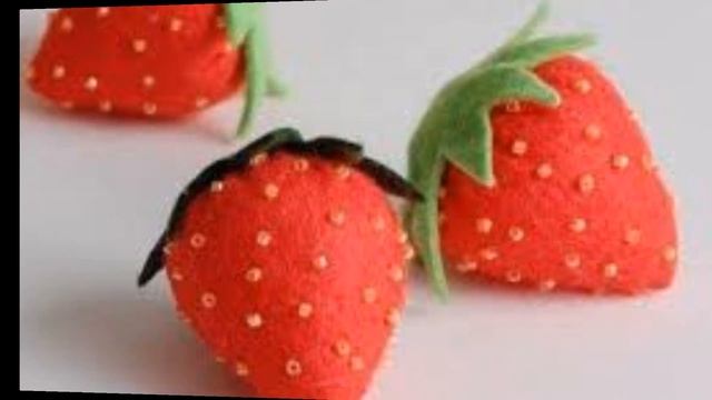 Все для детей   Шьем фрукты и овощи из фетра