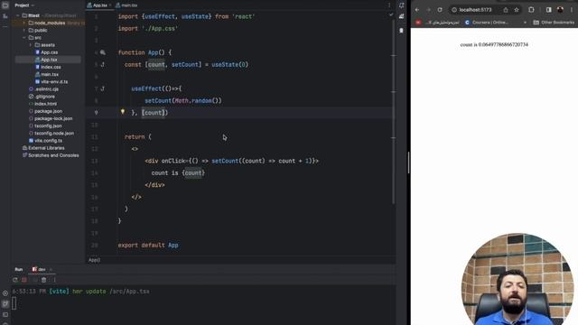آموزش React - تفاوت useEffect و useLayoutEffect смотреть онлайн