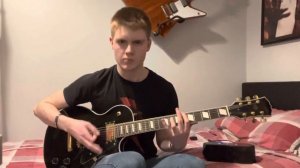 Asche Zu Asche by Rammstein Guitar Cover on Stagg Les Paul