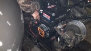 Ливан 20 первый запуск на мотобуксировщике