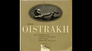 Alexander Glazunov : Mazurka-oberek in D major for violin and orchestra (1917)