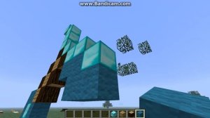 Как построить алмазный меч в Minecraft.