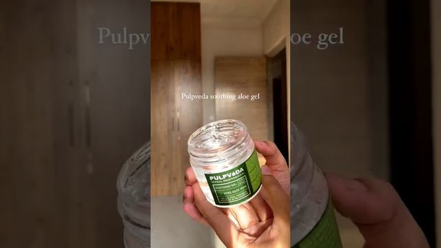 Pulpveda Tea Tree Face wash and pure aloe gel #skincare #skincareroutine #hydration #antiacne