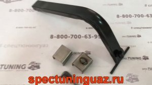 Ножка багажника УАЗ универсальная 33х20х5 с креплением на водосток