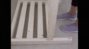 Как сделать деревянный диван для дачи из бруса