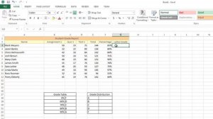 MICROSOFT EXCEL - Level1 Module1 Section1D - Analyzing Data With Logical and Lookup Functions