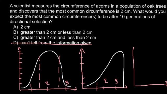 Definition of directional selection