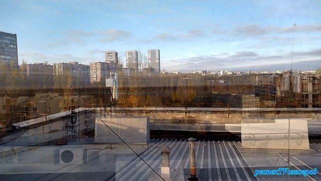 Осенний Кировский с крыши #Волгоград #осень
