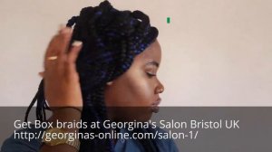 Box Braid Hairstyles Georgina's Bristol UK