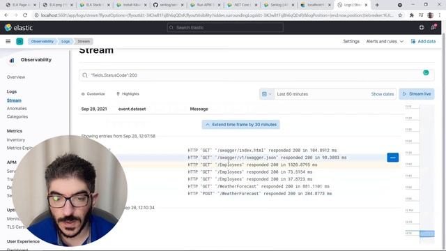 Monitor your .NET App with Elastic Stack (ELK) (Arabic - بالعربي) смотреть онлайн