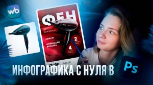 Как создать инфографику с нуля в Photoshop