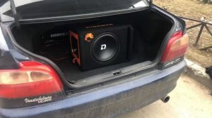 Отзыв об активном сабвуфере DL Audio Piranha 12A Black / DL Audio Piranha 12a black в Toyota Avensi