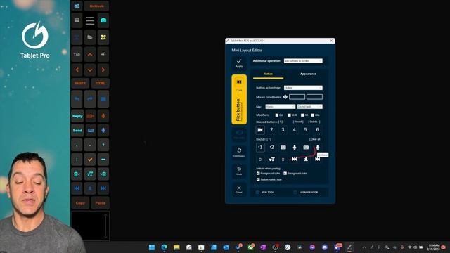 Tablet Pro Studio Tutorial: Using the Docker to organize and edit groups of buttons смотреть онлайн