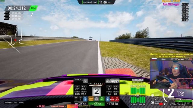 Zandvoort или Circuit de Paul Ricard.Часть 2продолжение ,Гонка. смотреть онлайн