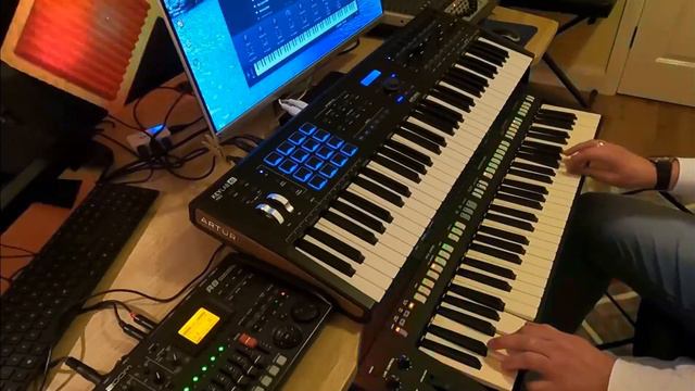Maybe there - Donkey AdamL. - Arturia MKII 61 / Yamaha PSR S775 смотреть онлайн
