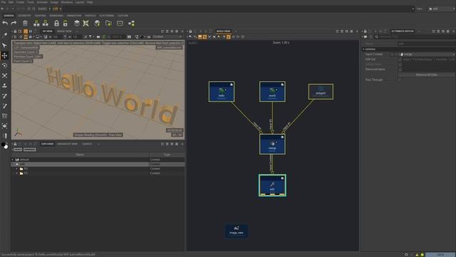 Clarisse BUiLDER: Hello World Tutorial смотреть онлайн