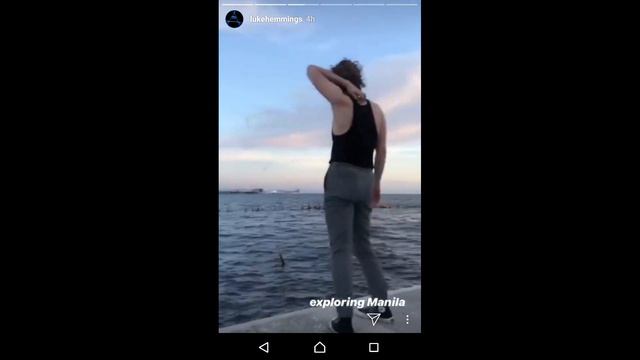 Luke Hemmings from 5 Seconds of Summer is Exploring Manila смотреть онлайн