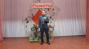 "Горячий снег". Участник кружка сольного пения "Поющие сердца" Михаил Морозов