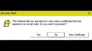 Срок действия сертификата истек или не начался