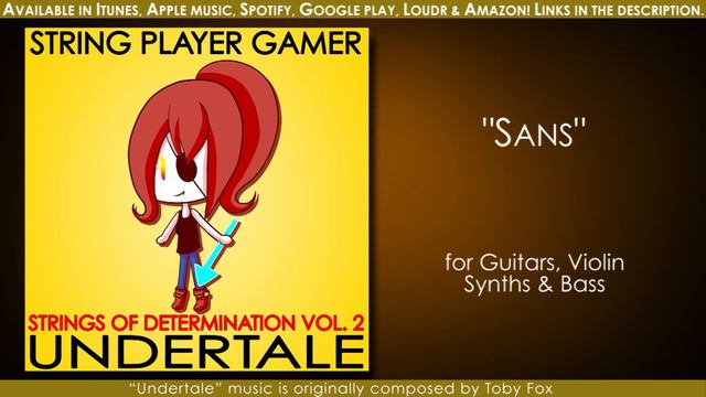 Undertale: Strings of Determination Vol. 2 - ALBUM STREAM || String Player Gamer