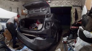 Установка Тюнинг Бампера на Ладу весту XMUG Юрол