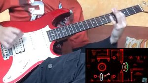 DANCE MASSACRE | Flock by MadhouseDUDE | Guitar Cover | Geometry Dash by Sombras Dash