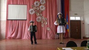 "ЯБЛОЧКО" Анастасия Косинова и Иван Алистратов. Дуэт баянистов
