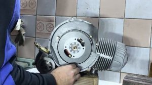 Сборка двигателя Вятка ВП150, В150М (Реставрация Вятка ВП150 1957 год) Часть 2