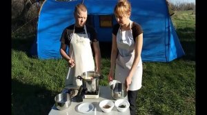 Уха в походных условиях