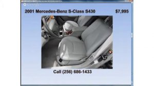 Used Car Dealerships Decatur AL 2001 Mercedes S-430|Best Used Car Dealership Decatur AL