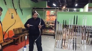 Китайский лук. Урок по стрельбе с кольцом от китайских лучников из клуба "Бин И", г.Харбин, Китай