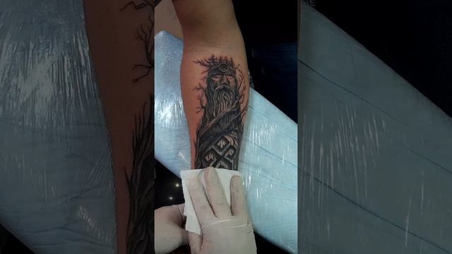 Чур Перуна \ pagan tattoo \ Тату в донецке