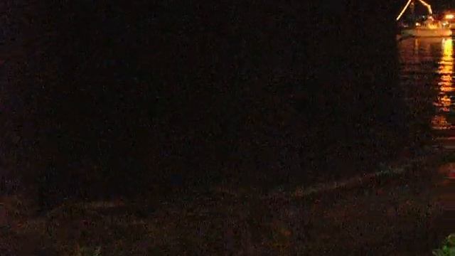 Ночное море на Кипре в Протарасе / Night sea Cyprus. Protaras