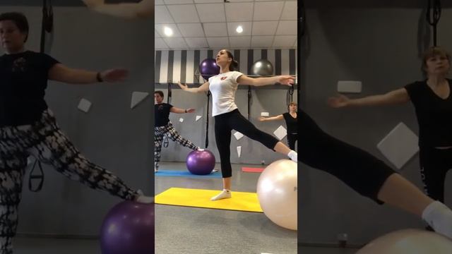 Слоу фитнес 14.10.21 Фитбол смотреть онлайн