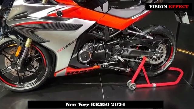 322cc Twin Cylinder Water Cooled Engine, TCS, New Voge RR350 2024 смотреть онлайн