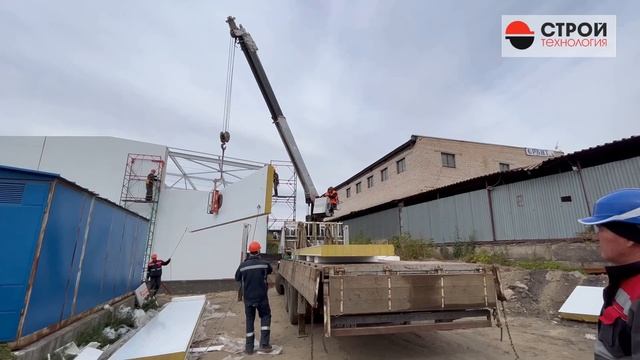 Строительство склада хранения потребительских товаров площадью 1 192 м2 смотреть онлайн