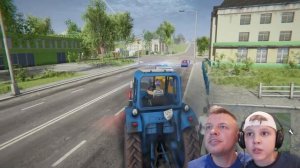 Повреждения ТРАКТОРА и ПОЛИЦИИ в Mad Out2 Летсплей от Игорюшины Игруши