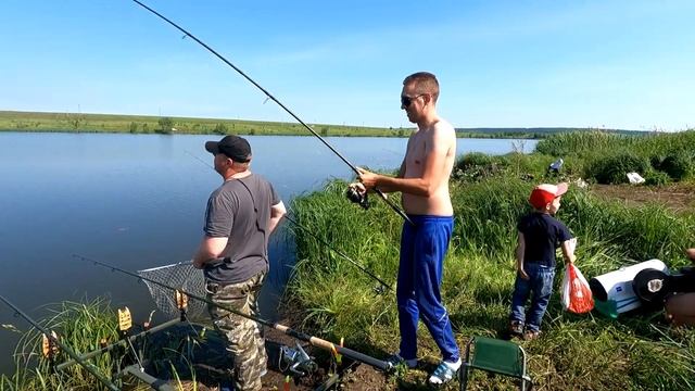 Ловля толстолобиков "НА ПРУЖИНУ" Трофейная рыбалка. смотреть онлайн