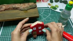 Панно-ключница Скандинавские домики #driftwood, декор из мусора ?