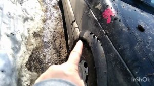 МАШИНА ЗАСТРЯЛА. КОГДА ЖЕ БУДЕТ АСФАЛЬТ?