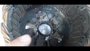 Ремонт генератора  NISSAN 23100 AU40A LR1110-713B 12V-110A