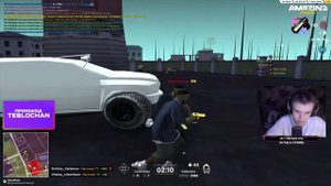 стример зашёл поиграть с читами на amazing online