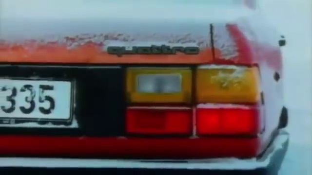 Audi 100 CS quattro реклама 80-x смотреть онлайн