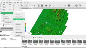 How to export data from Agisoft in a format supported by Pointscene
