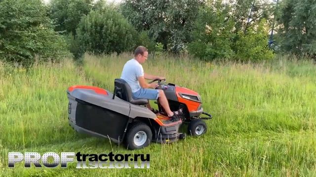 Лучший садовый трактор 2022 года Husqvarna TC238TX, кошение. Часть 2. смотреть онлайн
