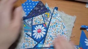 Что сшить из остатков ткани/Шью из лоскутков и обрезков оригинальные прихватки для кухни