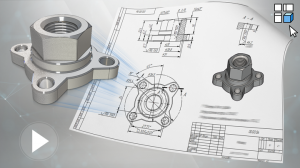 T-FLEX CAD 17 - Чертёж по 3D модели. 2D проекции