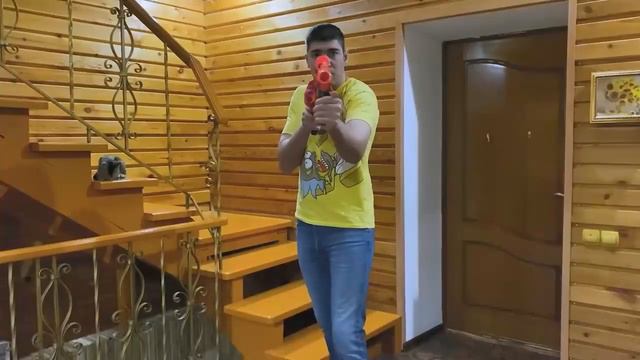 Скромник SCP 096 Нерф базука против скромника