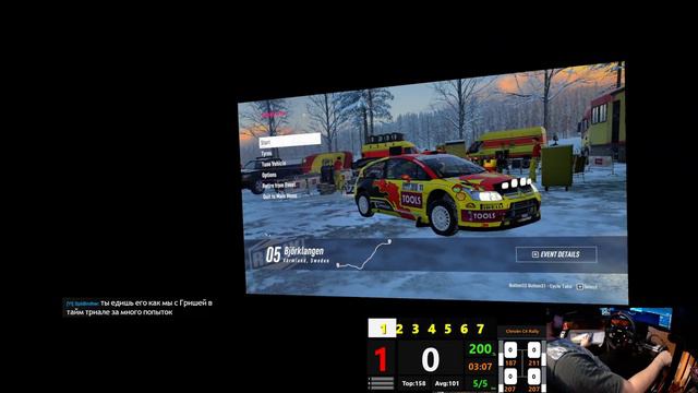 DirtRally 2.0 - Раллийная Лига Стримеров!(1-этап.Ралли-Швеции)