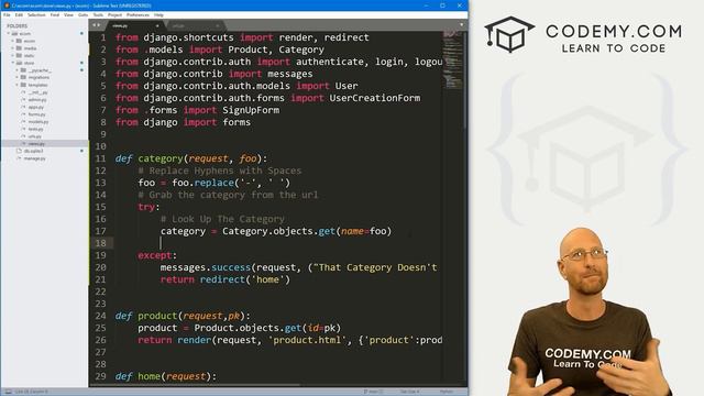 10. Product Category Pages - Django Wednesdays ECommerce 10 смотреть онлайн